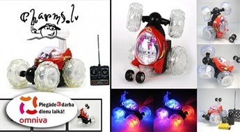 Liela Radio Vadāmā Mašīnīte Tornado Twister Stunt Car