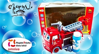 Burbuļu Ūgunsdzēsēja Automašīna