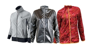 Женские ветровки NIKE, REEBOK или ASICS для будней и спорта