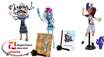 Oriģinālas Monster High lelles (dažādi veidi)