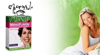 Atvieglo menopauzes simptomus ar Menoflavon!