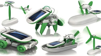 Solar Robot Kit 6in1