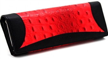 Кожаный кошелек 4u CAVALDI CAV-12-Red