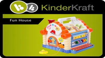 Kinder Kraft Fun House Развивающий Домик со Звуками