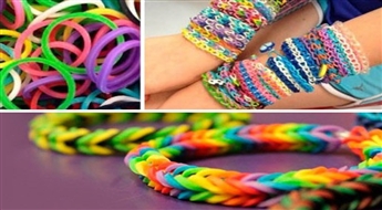 Резиновые Резиночки для Плетения браслетов - Neon Colors 200шт