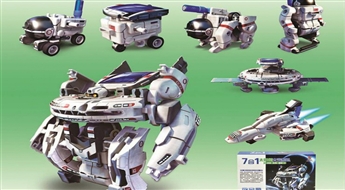 Solar Robot Kit 7in1
