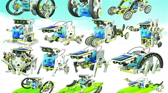 Solar Robot Kit 14in1