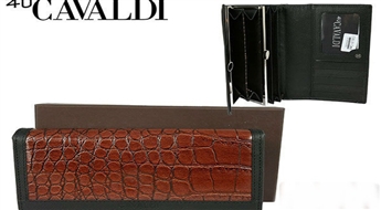 Кожаный кошелек 4u CAVALDI Camel