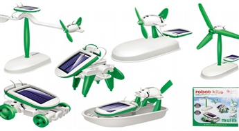Solar Robot Kit 6in1