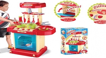Kinder Kraft Интерактивная кухня со звуками
