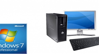 DELL dators (4 GB RAM) + "Windows" + 19 LCD monitors + pele + klaviatūra