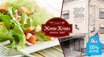 Maltīte omulīgajā Vecrīgas restorānā Monte Kristo - 50%