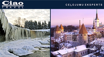 Ziemas pasaka Igaunijā kopā ar CIAO TRAVEL – CEĻOJUMU EKSPERTU: krāšņo leduskritumu un Tallinas apskate - 50%
