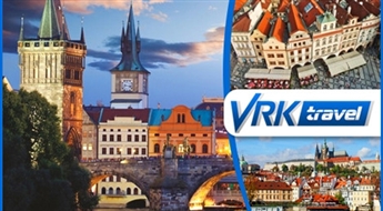 VRK-Travel: 5 dienu ceļojums uz Prāgu ar iespēju apmeklēt Karlovi Vari un Drēzdeni - 58%