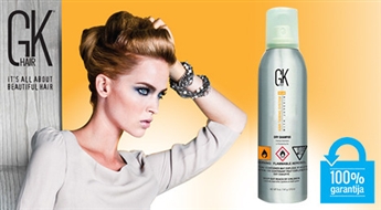 Skaisti un tīri mati bez ūdens, bez putām, bez žāvēšanas! GKhair sausais šampūns - 50%