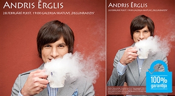 Andra Ērgļa koncerts - 50% Ielūdz Galerija-skatuve Degunradzis!