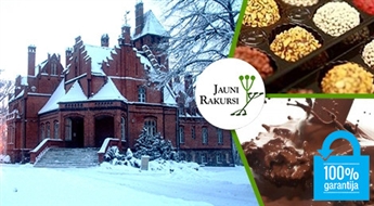 Jauni Rakursi: īpaša, daiļajām dāmām veltīta ekskursija 9. martā - Durbes pils, Jaunmoku pils un Pure Chocolate Šokolādes muzejs - 38%