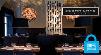 IGAUNIJAS NEDĒĻA: maltīte restorānā Zebra Cafe, Tallinā - 50% Nevainojams greznības un mājīguma apvienojums!