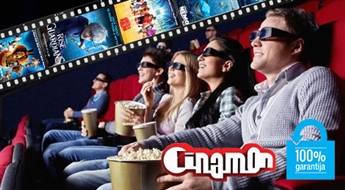 Animācijas filmas Madagaskara 3, Ralfs Postītājs, Meklējot Nemo 3D un Leģendārais piecinieks kinoteātrī CINAMON 23. un 24. februārī līdz - 63%