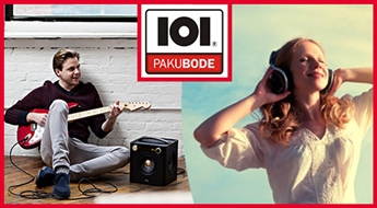 Izcilam klausīšanās baudījumam! TDK NC-150 austiņas ar trokšņu slāpēšanas funkciju, TDK Sound Cube audio sistēma vai Memorex CB-25 ausīs ievietojamās austiņas līdz -63%