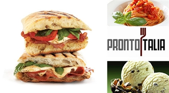 Viegla maltīte itāļu gaumē jaunajā bistro ProntoItalia - 50%