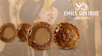 Emīla Gustava Šokolāde: dāvanu karte Ls 5 vērtībā karameļu trifeļu iegādei - 40% Ļaujies šokolādes valdzinājumam!