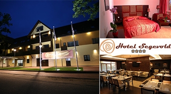 Karaliska atpūta Siguldas 4* viesnīcā SEGEVOLD! Nakts standarta vai LUX numuriņā + izsmalcinātas vakariņas restorānā „Garšas Frekvence” + brokastis – 50%