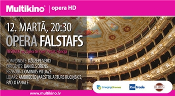 MULTIKINO: Džuzepes Verdi operas "Falstafs" tiešraide no „Opera de Paris” - 50%