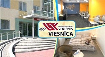 Atpūta diviem Venstpils Olimpiskā centra viesnīcā - 40% Piedāvājums spēkā līdz maija beigām!