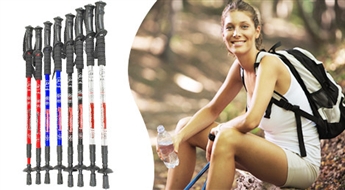 Aktīvam un veselīgam dzīvesveidam! Nūjas nūjošanai (ar anti-shock sistēmu) - 50%