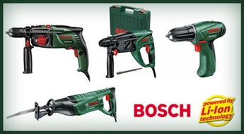 BOSCH instrumenti: triecienurbjmašīna, akumulatora skrūvgriezis, zobenzāģis vai perforators līdz - 64%