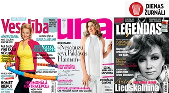 Žurnāla "Una", "Leģendas" vai "Veselība" abonements 8 mēnešiem līdz -39%