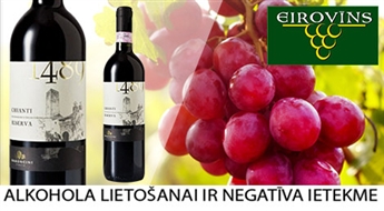 Eirovīns: izsmalcināts itāļu sarkanvīns Baroncini Chianti Riserva no vīna darītavas Toskānā - 46%
