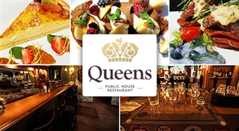 Maltīte mājīgajā viktoriāņu stila restorānā QUEENS - 50%
