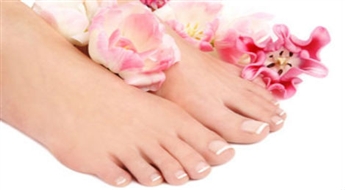 Gloria: rūpīgs kombinētais pedikīrs + Gelish pārklājums - 55%