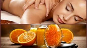 Server: apelsīnu SPA rituāls skaistumam un labsajūtai (pīlings + maska + ietīšana + masāža) - 58%