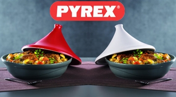 Vieglām, veselīgām maltītēm: Pyrex tadžina-sautējamais trauks līdz - 46%