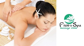 9 ārstējošas un relaksējošas masāžas Rīgas centrā “Fizio & SPA ROOM” vai Pardaugavā - sporta centrā “Shape” līdz - 68%