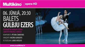 MULTIKINO: balets "Gulbju ezers" tiešraidē no Marijas teātra Sanktpēterburgā - 39%