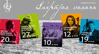 Liepājas Simfoniskā orķestra koncerti festivāla "Liepājas vasara" ietvaros līdz - 50%