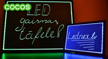 LED gaismas tāfele