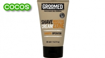 Groomed skūšanās krēms ar mitruma efektu. 125 ml