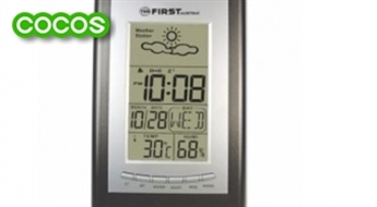 FIRST Elektronisks termometrs / pulkstenis F2460
