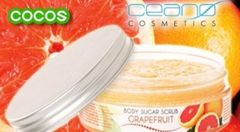 Ceano Cosmetics Сахарный скраб - Грейпфрут