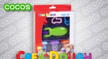 Crea Dough Plastilīns + veltņu komplekts