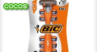 Skuveklis Bic Easy ar 6 kārtridžiem
