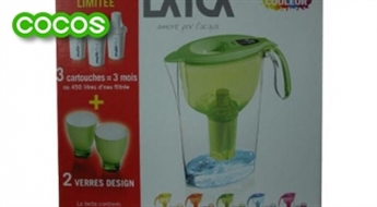 Ūdens filtrs LAICA + 2 glāzītes
