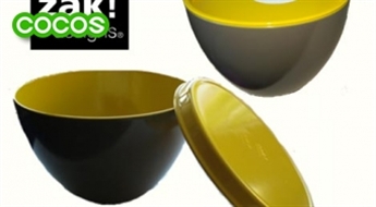 Zak! designs divkrāsu bļoda ar vāku