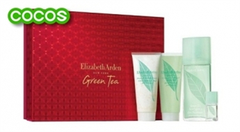 "Elizabeth Arden Green Tea" komplekts sievietēm: smaržas + dušas želeja + ķermeņa losjons