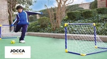 Lai sākas spēle! Futbola vārti Jocca jautrām spēlēm -50%